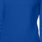 Charter Club Women's Pima Cotton Boat-Neck Button-Shoulder Top Blue Size X-Large
