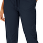 Style & Co Women's Pull On Cuffed Utility Pants Blue Size 10