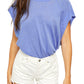 Free People Women's Halo Tee Blue Size Large