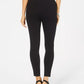 Style & Co Women's Lace Trim Skinny Leggings Black Size Petite P