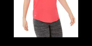 Ideology Women's Racerback Tank Top Pink Size Medium