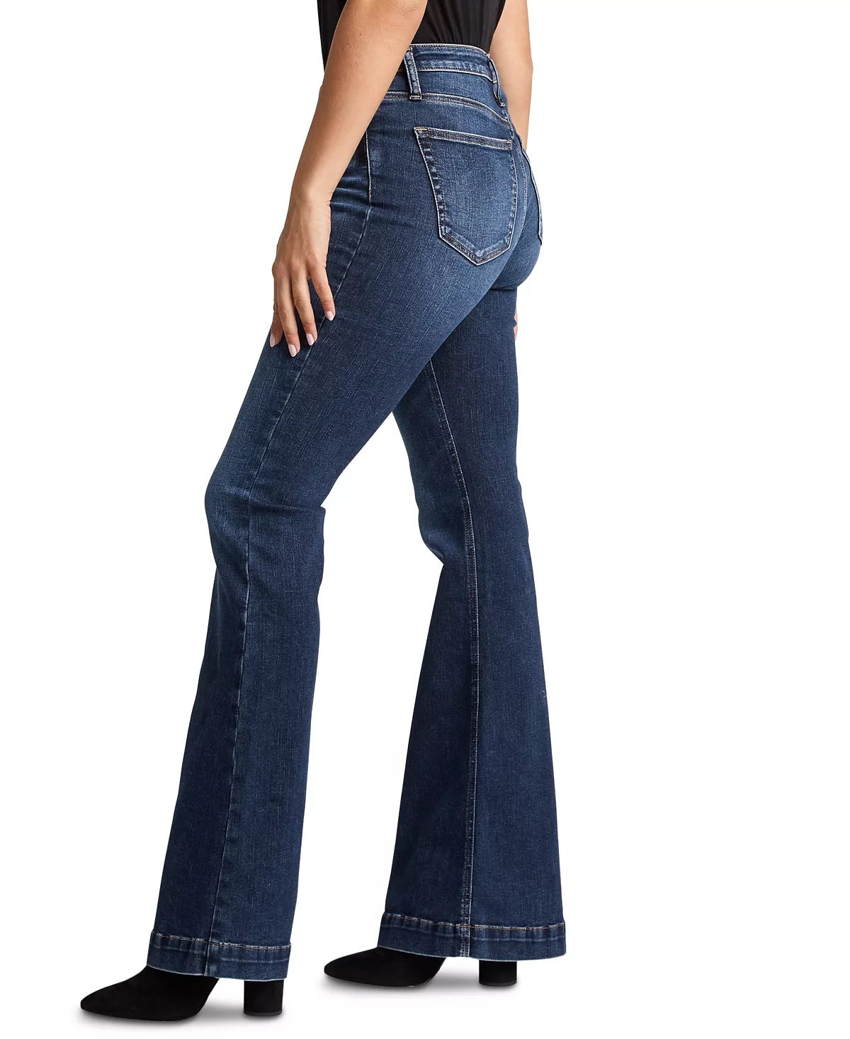 Silver Jeans Co.Women's High Note Flare Jean Blue Size 28X35