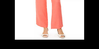 Charter Club Women's Linen Drawstring Waist Pants  Green Size Medium