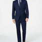 Marc New York Men's Modern Fit Stretch Birdseye Suit Blue Size 40