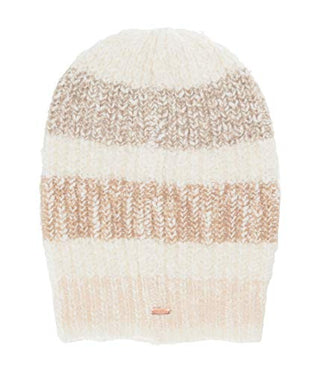 Free People Women's Cozy Stripes Beanie White Size Regular