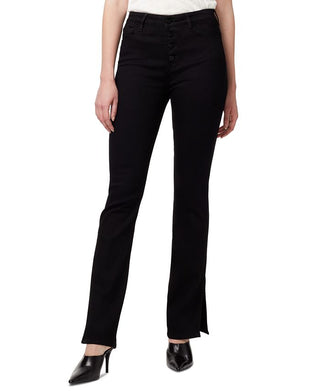 Sanctuary Women's Slit Hem Boot Cut Jeans Black Size 27