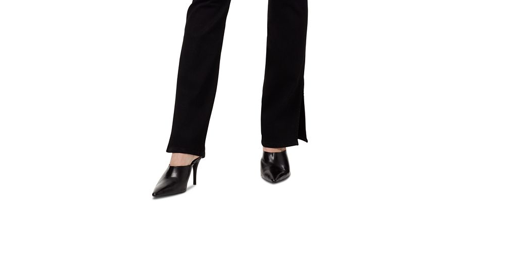 Sanctuary Women's Slit Hem Boot Cut Jeans Black Size 28