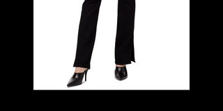 Sanctuary Women's Slit Hem Boot Cut Jeans Black Size 28