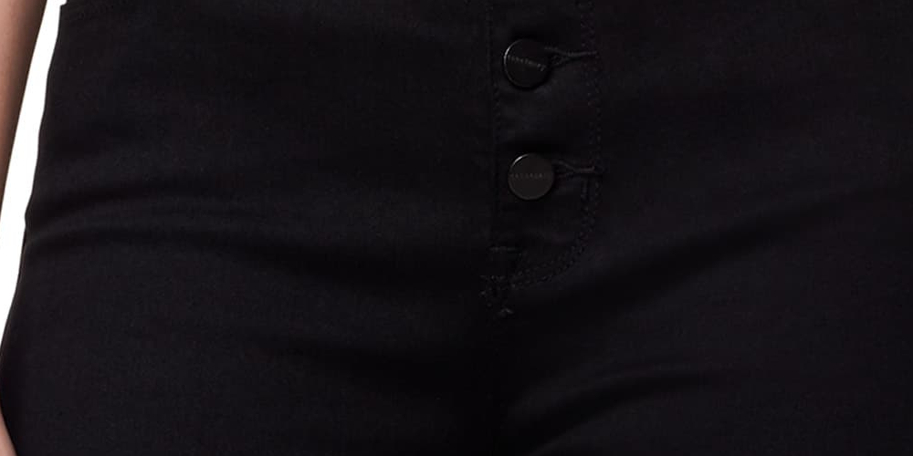 Sanctuary Women's Slit Hem Boot Cut Jeans Black Size 28