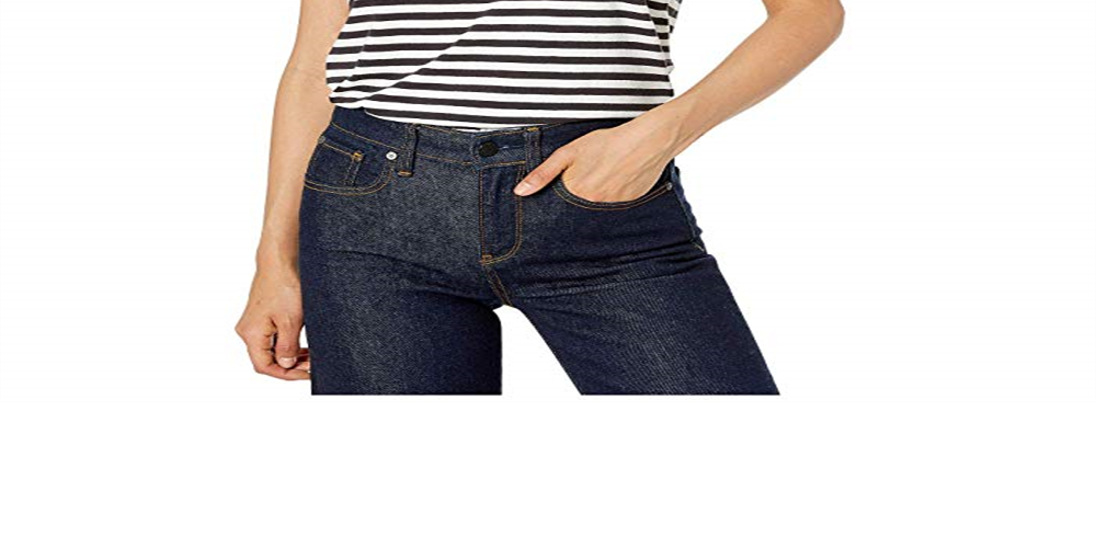 Levi's Women's Perfect Pocket Crewneck Tee Shirt T-Shirt Black Size Large