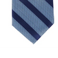 Perry Ellis Men's Brookford Stripe Tie Blue/Brown One Size