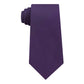 Van Heusen Men's Neck Tie One Skinny Solid Slim Silk Purple Size Regular
