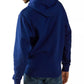 Guess Men's Logo Graphic Hoodie Blue Size XX-large