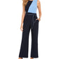 Vince Camuto Women's Colorblock Jumpsuit Blue Size 8