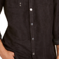 INC International Concepts Men's Faux Suede Shirt Black Size Medium