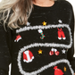 Karen Scott Women's Holiday Laundry Sweater Black Size Medium