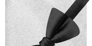 Alfani Men's Bow Tie & Pocket Square Set Black Size Regular