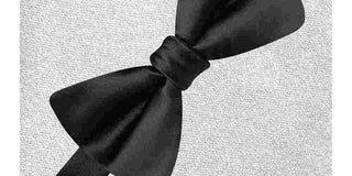 Alfani Men's Bow Tie & Pocket Square Set Black Size Regular