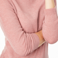 Charter Club Women's Cashmere Turtleneck Sweate Pink Size Petite Small
