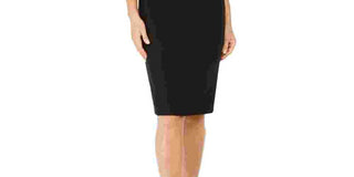 Kasper Women's Jeweled Stud Sheath Dress Black Size 14 Petite