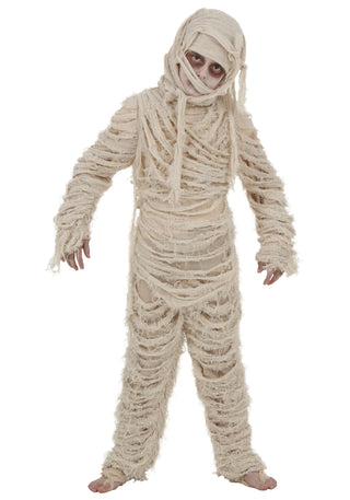 FUN Costumes Boy's Mummy Costume Beige Size -S