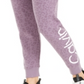 Calvin Klein Women's Performance Animal Print Logo Joggers Purple Size Medium