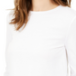 Michael Kors Women's Logo Tape Top White Size XX-Small