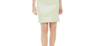 Kasper Women's Tonal Print Sheath Dress Beige Size 8