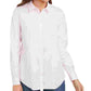 Charter Club Women's Classic Button Front Shirt Pink Size 16