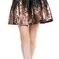 Vince Camuto Women's Metallic Fit & Flare Dress Pink Size 14