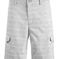 Attack Life Men's Active Stretch Tartan Plaid Classic Fit Shorts Gray Size 38