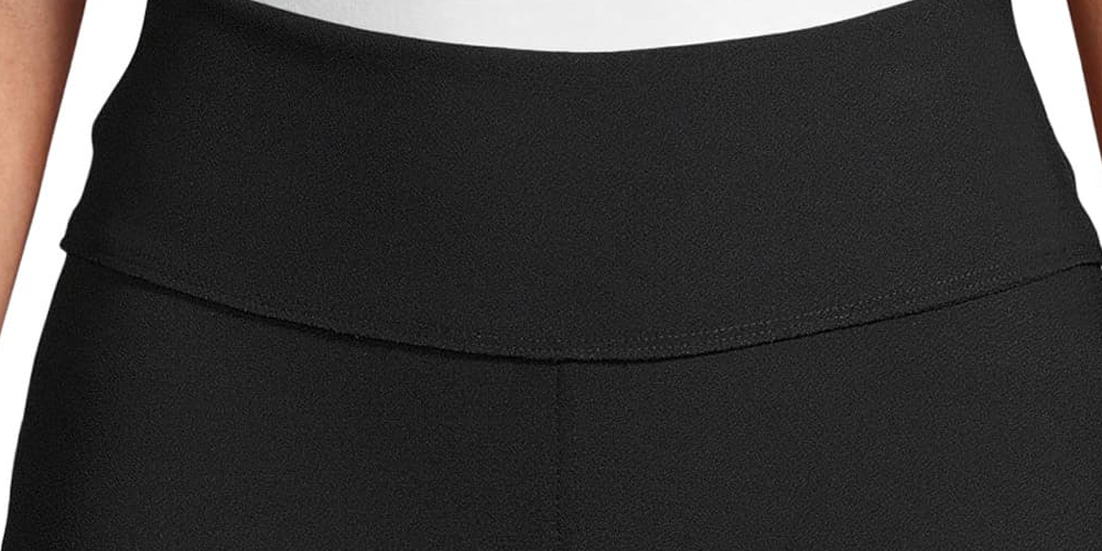 Anne Klein Women's Pant Black Size XL