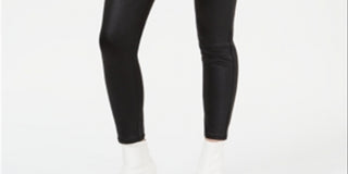 Celebrity Pink Women's Coated Skinny Jeans Black Size 5