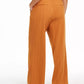 Danielle Bernstein Women's Striped Wide Leg Pants Orange Size 22W