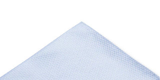 Ryan Seacrest Distinction Men's One Texture Honeycomb Pocket Square Blue Size Petite Small