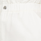 Danielle Bernstein Women's Cuffed Paperbag Shorts White Size Large