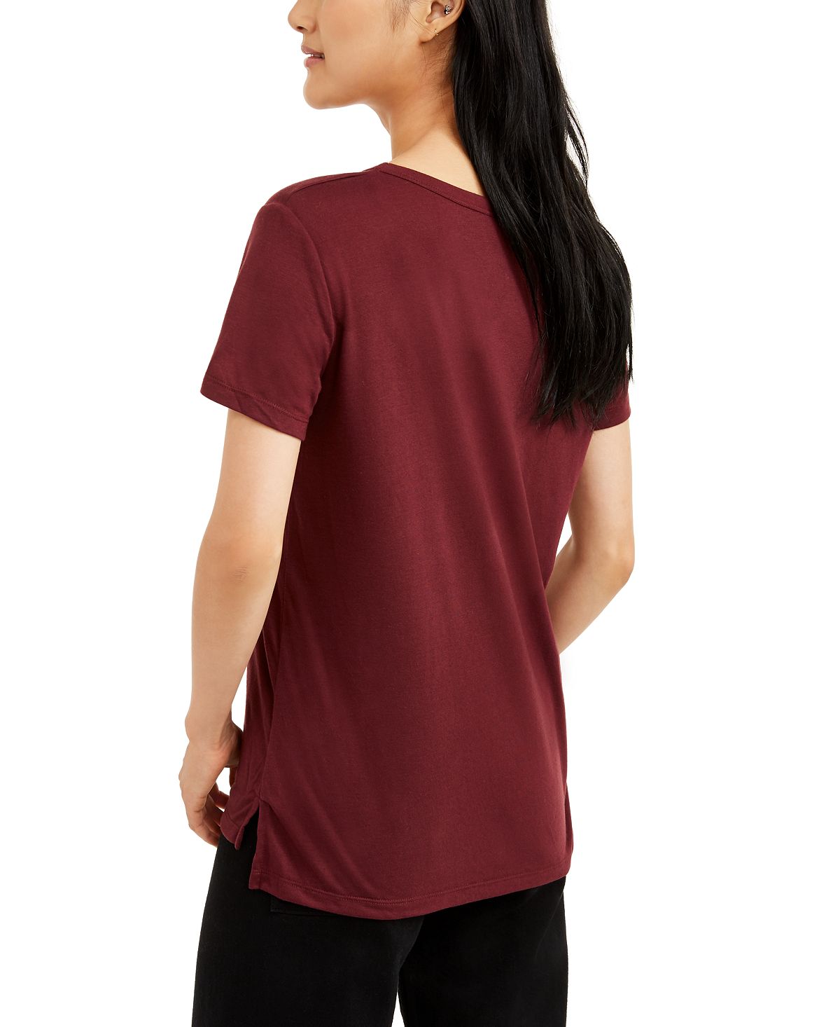 Love Tribe Junior's Grateful Thankful Blessed T-Shirt Red Size S