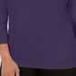 Karen Scott Women's Crochet Square Neck Top Purple Size X-Small