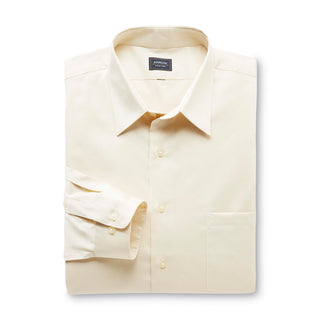 Arrow Men's Regular Fit Point Collar Dress Shirt White Size 16 - 16 1/2