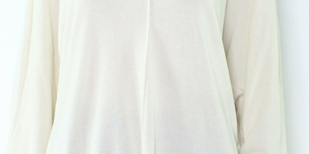 Alfani Women's Sweater High Low Pullover Tunic White Size X-Large