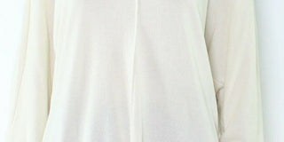 Alfani Women's Sweater High Low Pullover Tunic White Size X-Large