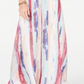 INC International Concepts Women's Rainbow Maxi Dress White Size Petite L