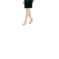 SL Fashions Women's Short Sleeve Jewel Neck Knee Length Sheath Evening Dress Green Size 16