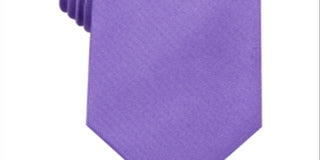 Club Room Men's Neck Tie One Fairway Solid Skinny Slim Purple One size