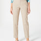 Charter Club Women's Slim Leg Ankle Pants Beige Size 14 Petite