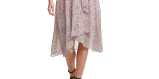 DKNY Women's Faux Wrap Dress Pink Size 12