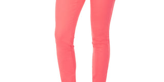 Charter Club Women's Chelsea Twill Tummy Control Cropped Pants Pink Size 4