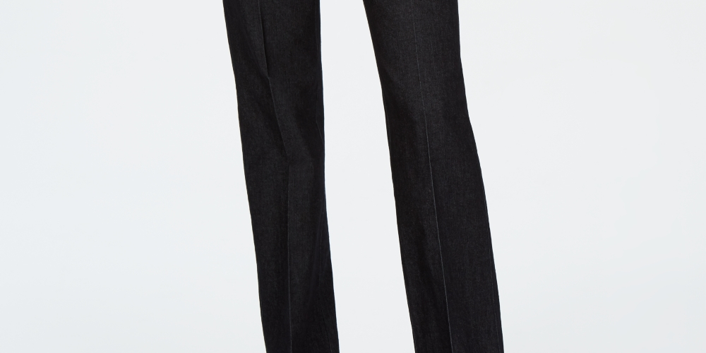 Charter Club Women's Denim Trousers Blue Size 14 Petite