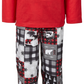 Family Pajamas Women's Matching Kids Cabin Patchwork Set Gray Size 2T/3T