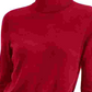 JM Collection Women's Turtleneck Sweater Red Size Large